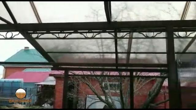 Пример навеса №6 компания 