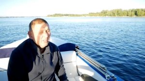 Катер "Волга"  -  90 км/ч по воде ! Новый корпус и мотор 240 л/с !