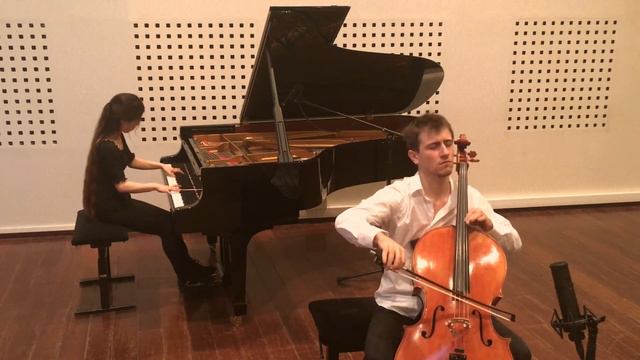 Satsuki Hoshino & Maxime Quennesson - Rachmaninoff, Sonata in G minor for Cello and Piano, 1st mvt смотреть онлайн