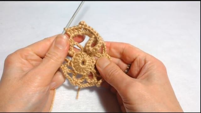 МК № 47 ЦВЕТОК КРЮЧКОМ. FLOWER CROWN. смотреть онлайн