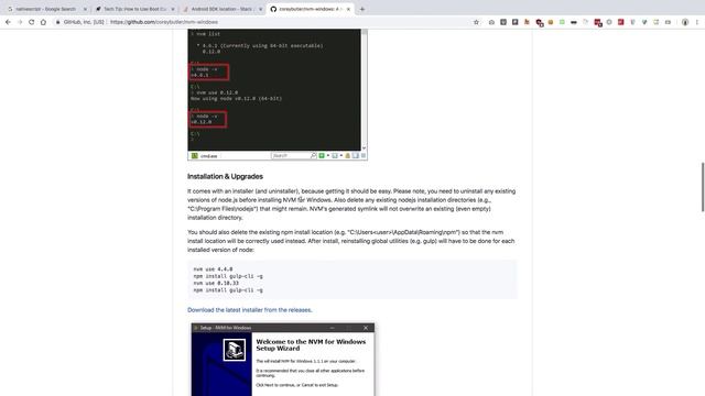 NativeScript Tutorial #3: Installing Node 8 on Windows смотреть онлайн