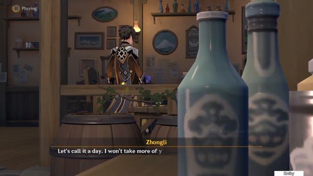 Zhongli "Pays" Mora for Tea... [Genshin Impact][2.5 Event] смотреть онлайн
