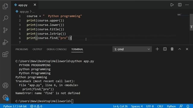 string method 5 python in tamil part -14 смотреть онлайн