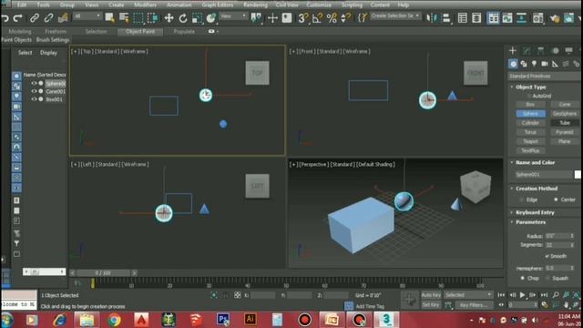 3ds Max Graphical User Interface in TAMIL | 3d modeling | tamil tutorials | TST смотреть онлайн