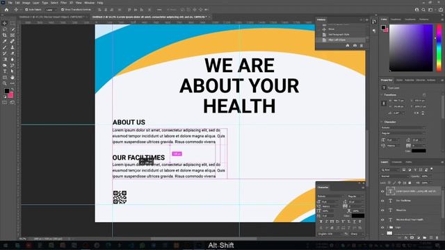 Medical Poster Design | Flyer Design Tutorial Freepik | Photoshop Tutorial | Unix Creative Designer смотреть онлайн