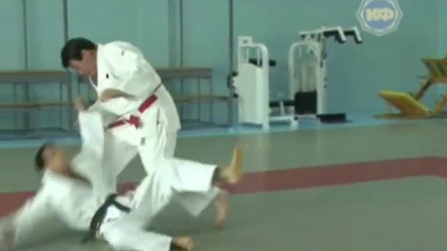 Японская школа дзюдо. Тсукио Кавахара 8 dan.http://kfvideo.ru смотреть онлайн