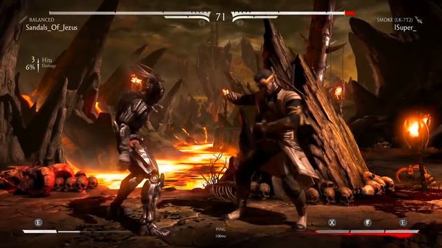 Mortal Kombat X: YOU CAN'T SEE MY SMOKE MIXUPS! - Mortal Kombat XL "Smoke" Gameplay смотреть онлайн