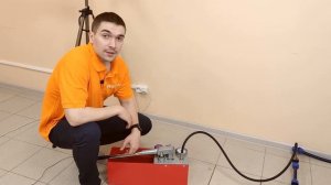 Как испытать трубы на герметичность | Опрессовка ПНД труб и компрессионных фитингов