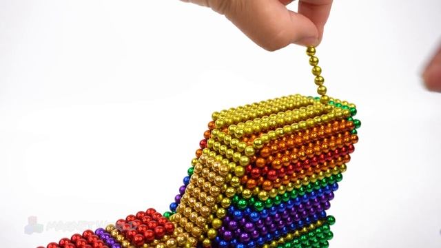 How To Make Nasa Space Ship From Magnetic Balls (Satisfying) | Magnet World Series смотреть онлайн