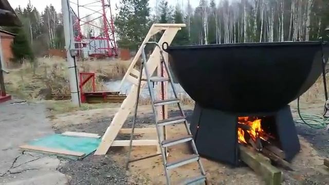 Чан-баня на базе отдыха "Лесная", Серпуховский район смотреть онлайн