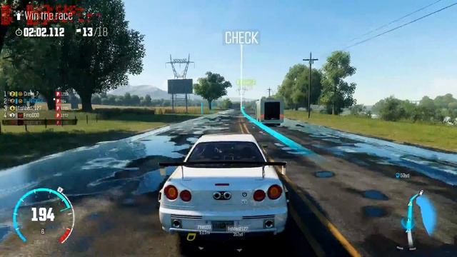The Crew - GTR R34 PVP - 1080p Benchmark GTX 780 смотреть онлайн