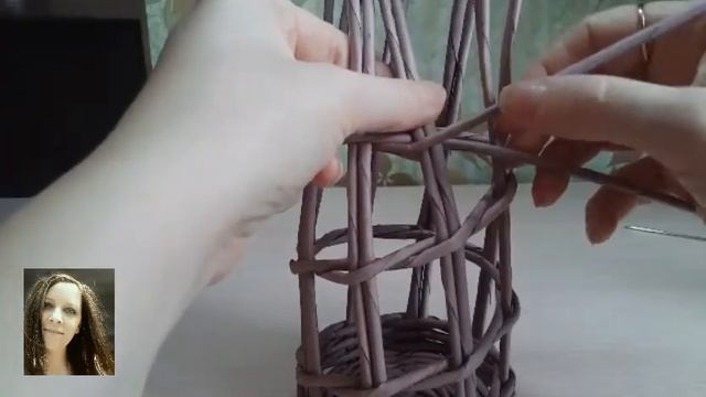"МИНИ-КЛЕТКА декоративная" из бумажных трубочек смотреть онлайн