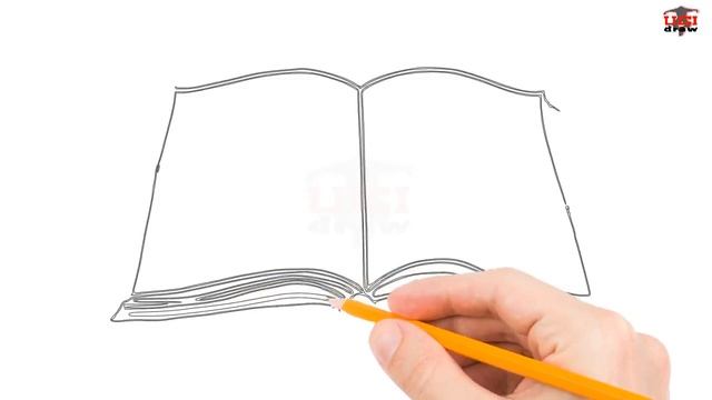 How to Draw a Book Step by Step Easy for Beginners – Simple Books Drawing Tutorial смотреть онлайн