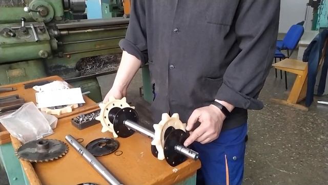 Ведущий и ведомый вал на снегоход Буран своими руками. смотреть онлайн