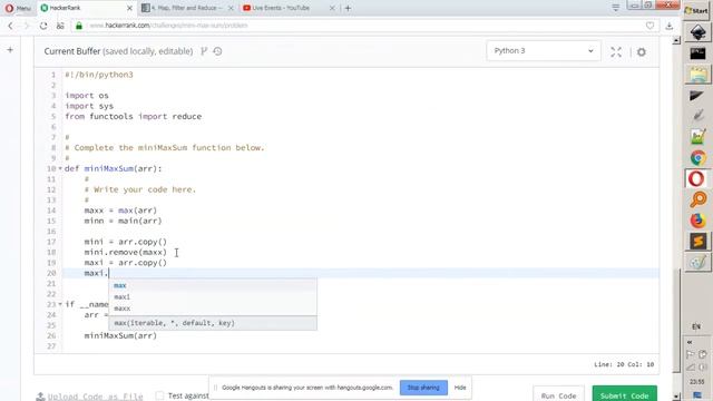 hackerrank's Mini-Max Sum explanations using python смотреть онлайн