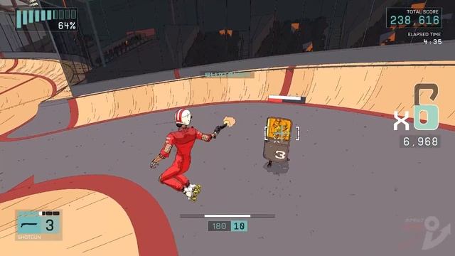 Rollerdrome: QUARTERFINALS WALKTHROUGH + BOSS FIGHT смотреть онлайн