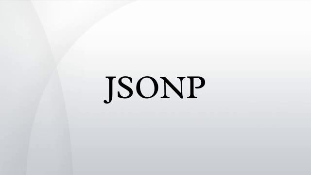 JSONP смотреть онлайн