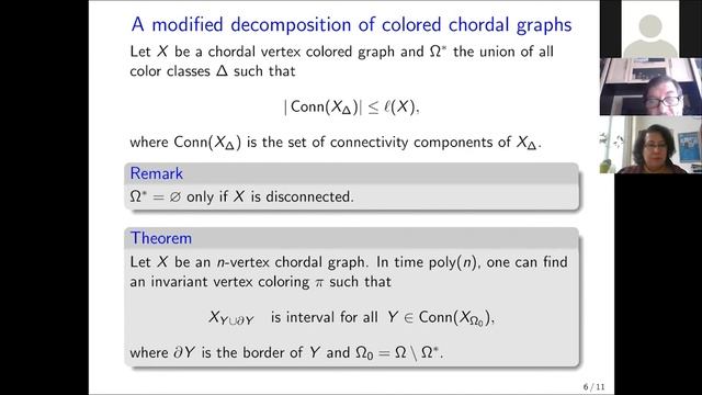Ilia Ponomarenko,Testing isomorphism of chordal graphs of bounded leafage is fixed parameter tracta смотреть онлайн
