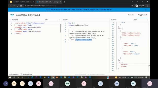 DATAWEAVE -:- SESSION 06 -:- MULESOFT DATAWEAVE смотреть онлайн