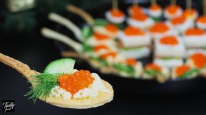 Три Отличные Идеи КАК ПОДАТЬ КРАСНУЮ ИКРУ на Праздничный Стол!