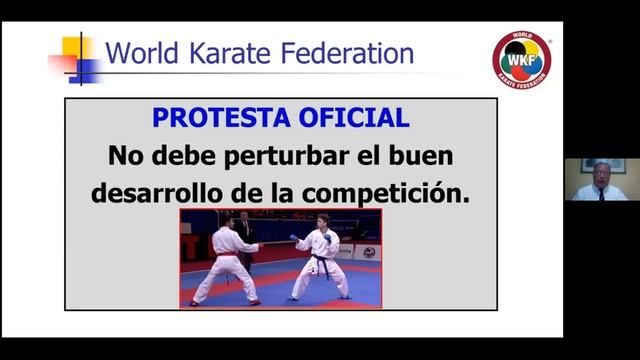 Jornada de Actualización en Reglamento WKF de Kumite 2020 смотреть онлайн