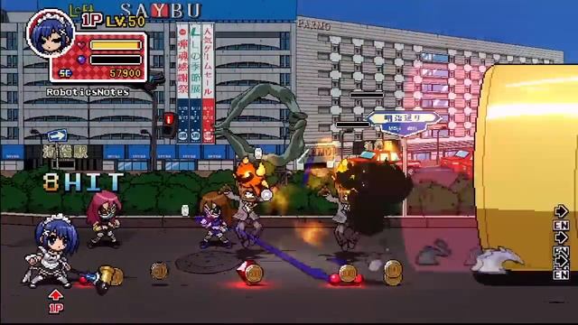 PHANTOM BREAKER:BATTLE GROUNDS【Itsuki Kouno:Super Finishing Moves】 смотреть онлайн