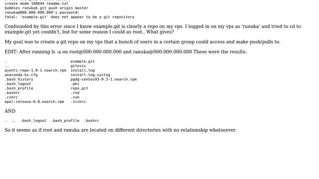 DevOps & SysAdmins: Why can root see a dir but not a user? смотреть онлайн