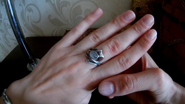 Мои серебряные украшения 💍кольца!💍💖 смотреть онлайн
