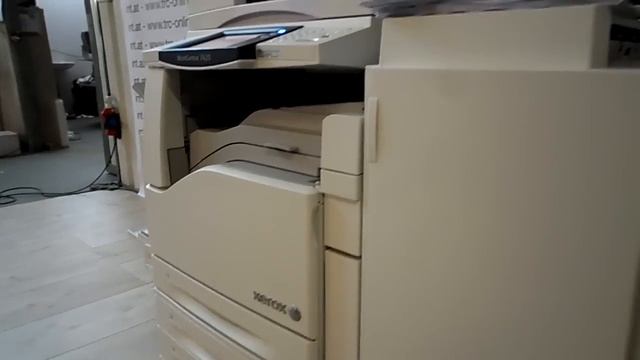 XEROX WorkCentre WC 7425 / 7428 / 7435 with Booklet Finsher OFFICE COLOR COPIER / PRINTER смотреть онлайн