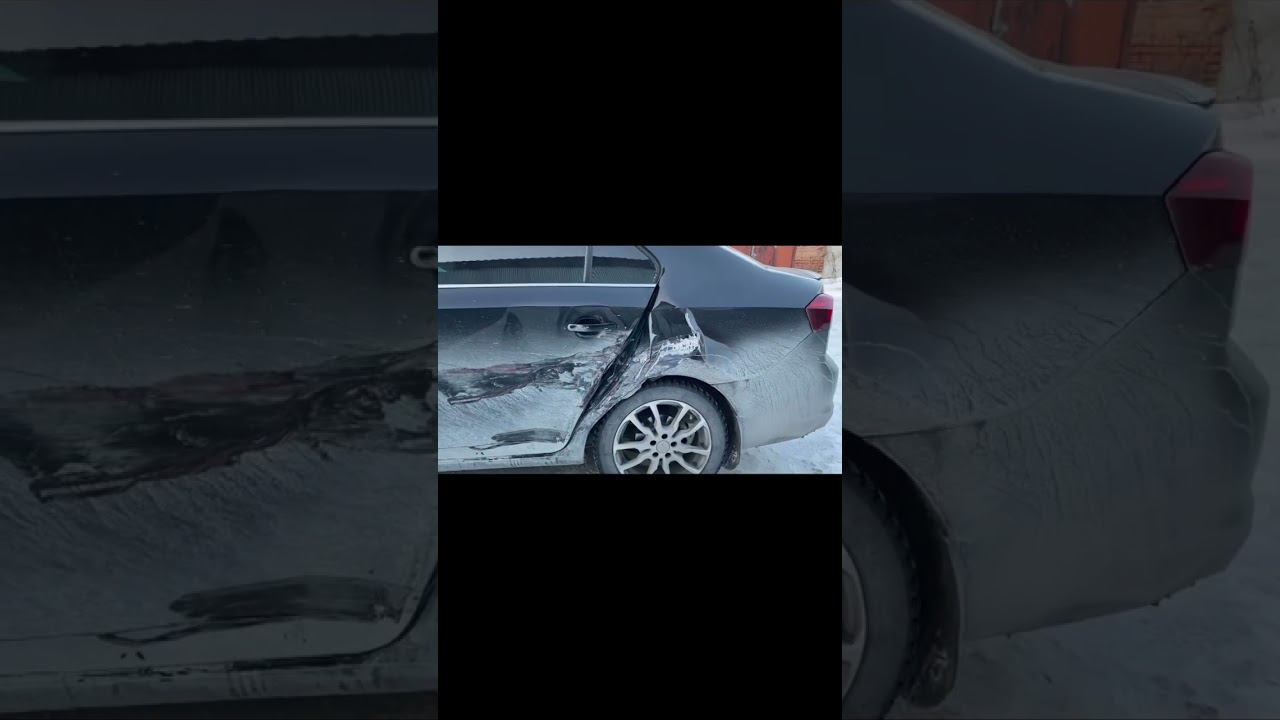 Volkswagen Polo Замена крыла итог #кузовнойремонтавто #новосибирск смотреть онлайн