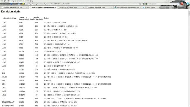 How to break a Vigenere cipher part 1/2 смотреть онлайн