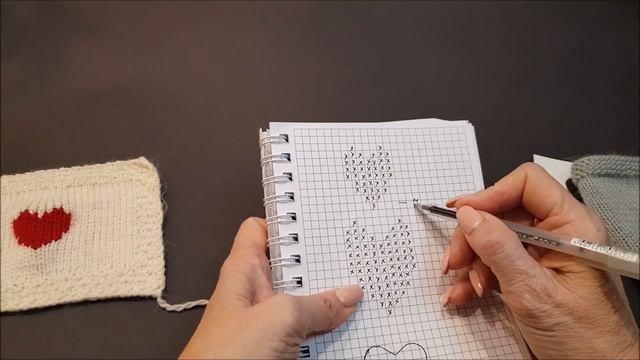 Как перенести рисунок вышивки на вязаное полотно смотреть онлайн