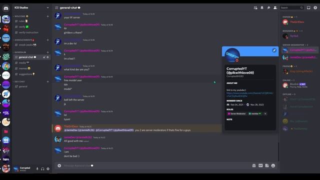 quiting. I FOUND the BEST Roblox Studio Discord Server (roblox discord) смотреть онлайн
