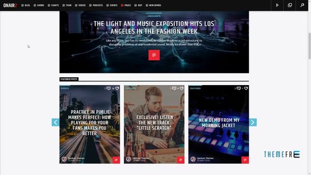 Onair2: Radio Station WordPress Theme Kichiro Judd смотреть онлайн
