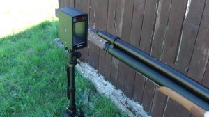 PCP KRAL R-ROMENTONE к.5,5 - Измерение скорости пули JSB 1,03 г