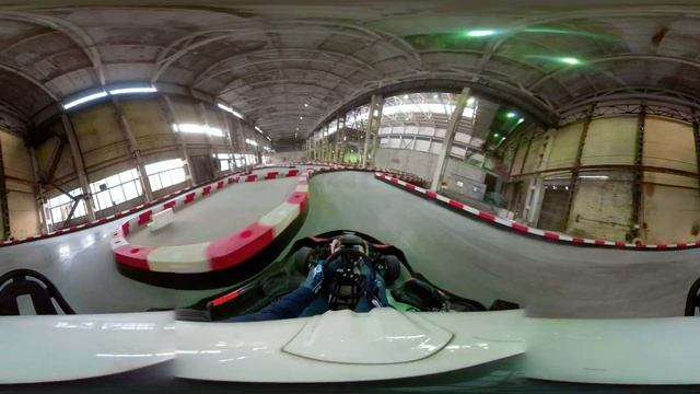 Заезд на картодроме Kart Factory в Чехове, Onboard 360° смотреть онлайн