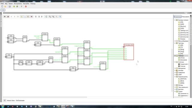 Дисплей Nokia 5110 в FLProg смотреть онлайн
