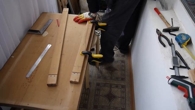 DIY - Верстак на балкон