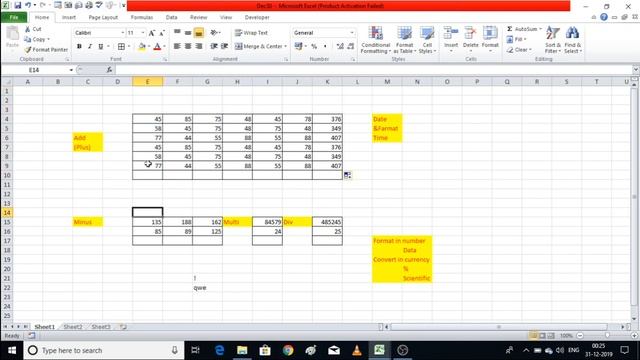 Excel Mai plus, minus, multiply, divided aur short cut ? keys ke bare Mai the sikhe смотреть онлайн