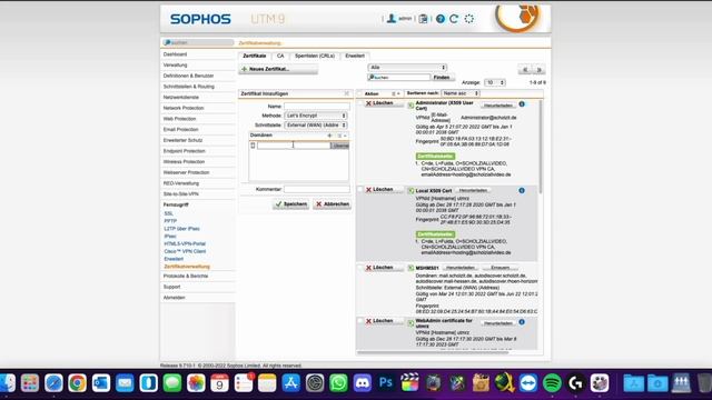 Let’s Encrypt Zertifikate auf eurer Sophos UTM aktivieren und nutzen | Marcel Scholz смотреть онлайн