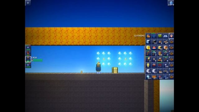 Blockheads - Amazing glitch! Hang lights on air!! смотреть онлайн
