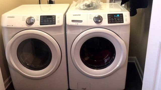 Front-Load HE Samsung washer & dryer HONEST EXPERIENCE смотреть онлайн