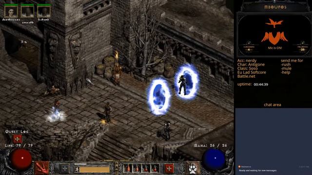 Diablo 2 LoD #mfing #helping #Eu #Ladder #softcore #battle.net смотреть онлайн