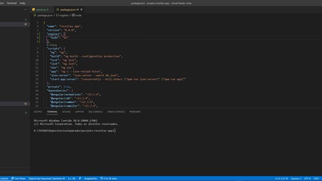 Deploy de aplicação Angular com json-server no Heroku смотреть онлайн