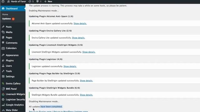 1. Update WordPress plugins смотреть онлайн