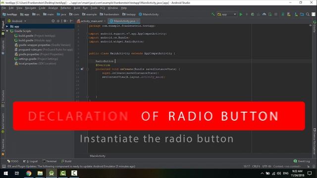 Learn android app development - Radio Button - UI Tutorial [Master Android] смотреть онлайн