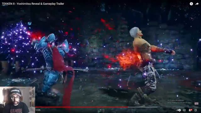Tekken 8 Yoshimitsu Looks Sick! Tekken 8 Yoshimitsu GM Reaction! смотреть онлайн