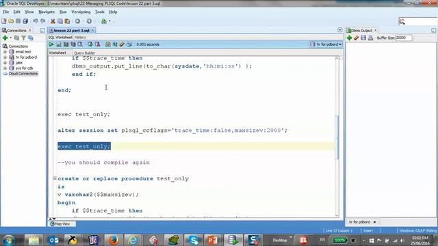 111/125 Oracle PLSQL: Managing PLSQL / plsql_ccflags 3 смотреть онлайн
