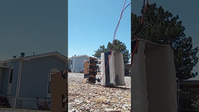 Homemade Whelen vortex (Fin back) tornado siren test (wall failed) смотреть онлайн