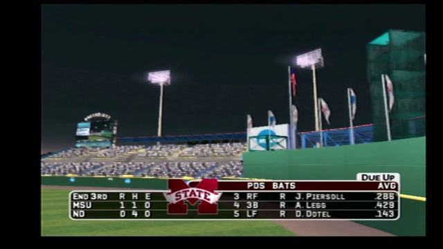 MVP 07 NCAA Baseball Notre Dame vs Mississippi State Game 3 смотреть онлайн